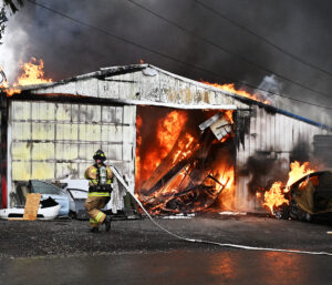 Fire destroys auto repair shop